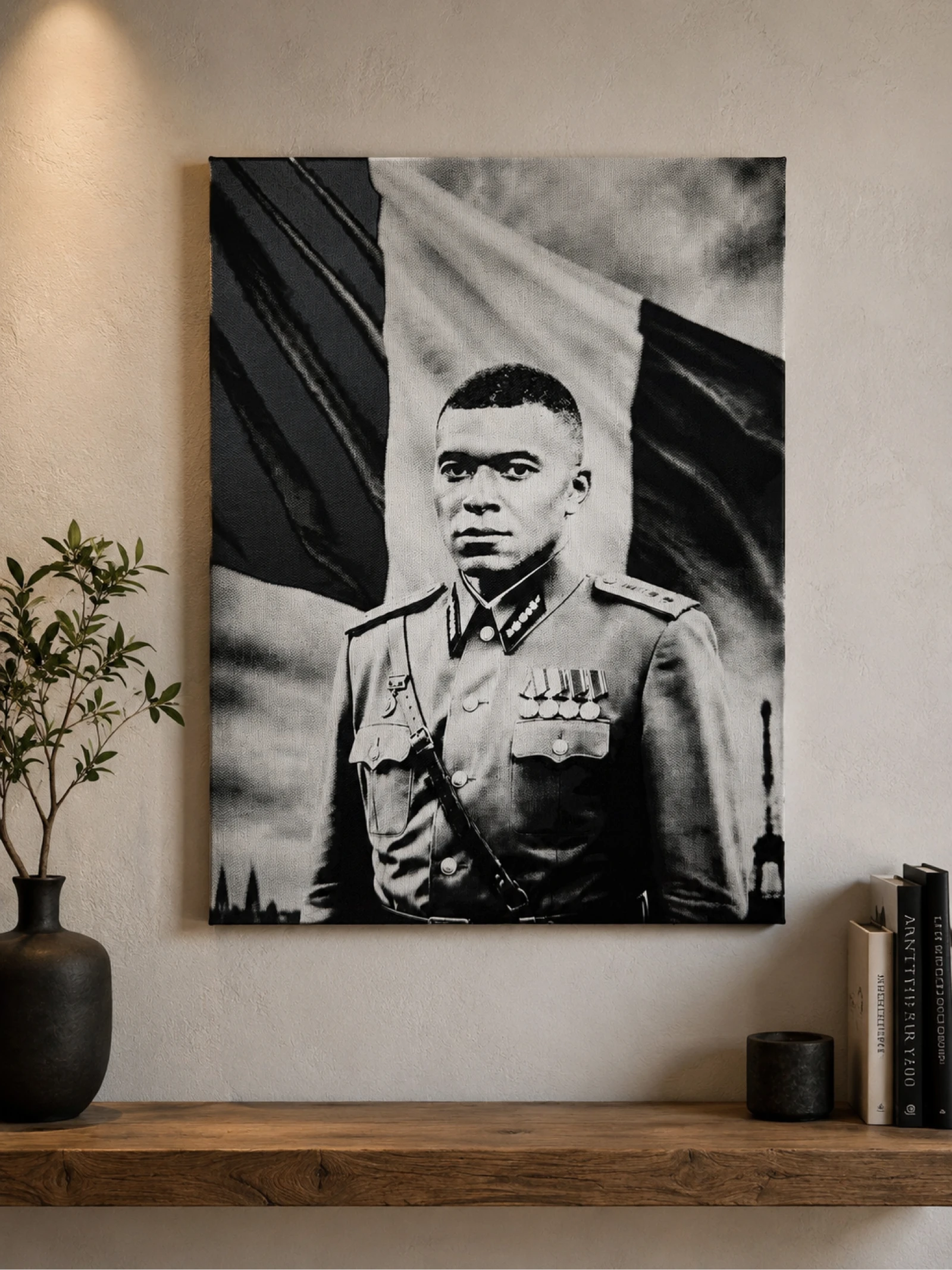 Tableau en toile 30x40cm Killian el dictator 